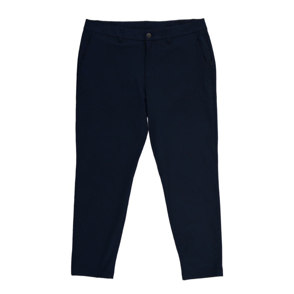 Lululemon Commission Pants Men's Size 34 Navy Blue Slim Fit Technical Trousers